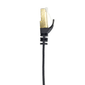 Plokščias tinklo kabelis S/STP CAT7 PNI U7030B, 2 x RJ45, 4 laidų poros, 32AWG, varinis, 10 Gbps, 600 MHz, 3m, juodas - Image 9