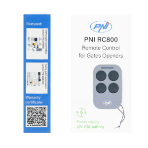 Papildomas nuotolinio valdymo pultelis PNI AP800C savaeigių vartų automatikos rinkiniui - Image 3