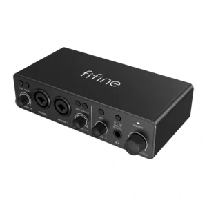 Fifine Ampli3 garso sąsaja (juoda) - Image 4