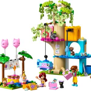 LEGO FRIENDS 42666 Katės gimtadienio šventė ir medžio namelis - Image 3