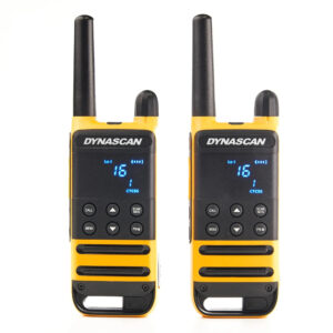 Nešiojama radijo stotelė PNI Dynascan P19 PMR, 446MHz, 0,5W, 16 kanalų, IP54, 2 vienetų rinkinys