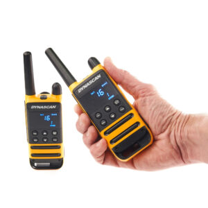Nešiojama radijo stotelė PNI Dynascan P19 PMR, 446MHz, 0,5W, 16 kanalų, IP54, 2 vienetų rinkinys - Image 3