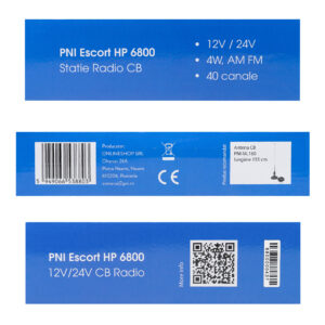 PNI Escort HP 6800 CB radijo stotelė - Image 4
