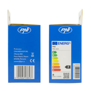 PNI A60 LED lemputė, 8.5W, 806lm, 6500K, E27 lizdas - Image 7