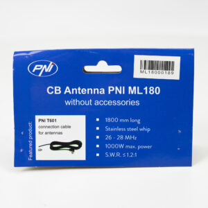 CB antena PNI ML180, ilgis 180 cm, 26-30MHz, 600W, be laido - Image 3
