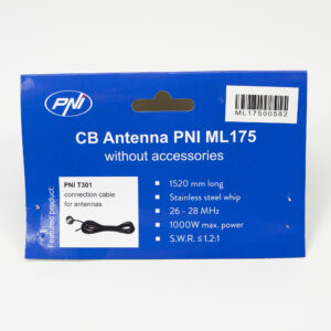 CB antena PNI ML175, ilgis 152 cm, 26-28 MHz, 1000 W, be kabelio - Image 2