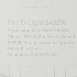 LED lubinis šviestuvas PNI D-Light 2402W 24W, įmontuojamas, apvalus, 6500K, 230V maitinimo šaltinis, 2640 lm, baltas - Image 6