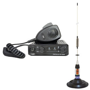 CB radijo stoties komplektas PNI Escort HP 2020 vieno kanalo 22 su CB antena PNI ML70 su magnetu