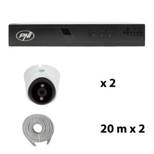 Vaizdo stebėjimo rinkinys NVR POE PNI House IP710J, 2 kameros PNI IP808J, 8MP ir pridedami laidai - Image 10
