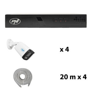 Vaizdo stebėjimo rinkinys NVR POE PNI House IP710J, 4 kameros PNI IP515J, 5MP ir pridedami kabeliai - Image 5