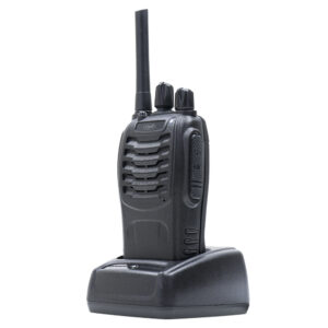 6 nešiojamų radijo stotelių rinkinys PNI PMR R40 PRO, komplekte baterijos, įkrovikliai ir ausinės