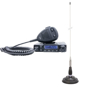 CB radijo stotelės komplektas PNI Escort HP 6500 ASQ + CB antena PNI ML100 su magnetu