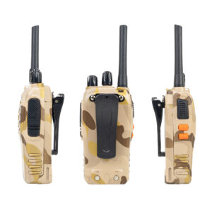 PNI PMR R40 CAMO nešiojamų radijo stotelių rinkinys, 10 vienetų komplektas, 0.5W, 16 PMR, 1200mAh baterijos su įkrovikliais ir ausinėmis komplekte - Image 8