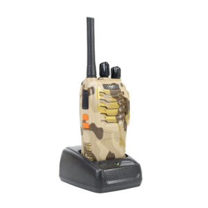 PNI PMR R40 Camo 0.5W nešiojamų radijo stotelių komplektas, 16 kanalų, ASQ, TOT, monitorius, programuojamas, 1200mAh Li-Ion baterijos, įkrovikliai ir ausinės komplekte, 4 vnt. rinkinys - Image 6