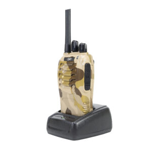 PNI PMR R40 Camo 0.5W nešiojamų radijo stotelių komplektas, 16 kanalų, ASQ, TOT, monitorius, programuojamas, 1200mAh Li-Ion baterijos, įkrovikliai ir ausinės komplekte, 4 vnt. rinkinys - Image 9