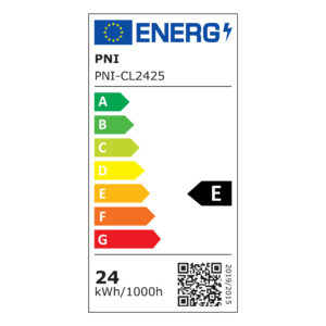 LED lubinis šviestuvas PNI D-Light CL2425 24W, apvalus 29 cm, 4200K, 230V maitinimo šaltinis, 2640 lm, neutrali balta spalva