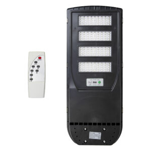 PNI SL130 300W gatvių apšvietimo lempa, su integruota 20W saulės baterija, 6500K, 2900lm, 4 x integruota 20Ah baterija, mikrobangų judesio jutiklis - Image 7