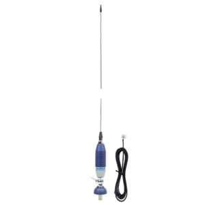 Sirio SUPER 9 CB antena su „butterfly“ tipo laikikliu, ilgis 155 cm, 27 - 28.5 MHz, 250W, komplekte laikiklis, 4m RG58 kabelis ir PL259 jungtis - Image 2
