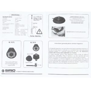 Sirio CB antena ML145 su PL sriegiu, ilgis 145 cm, 27 - 28.5 MHz, 900W, be kabelio - Image 4