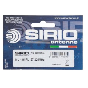 Sirio CB antena ML145 su PL sriegiu, ilgis 145 cm, 27 - 28.5 MHz, 900W, be kabelio - Image 10
