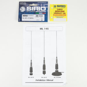 Sirio CB antena ML145 su PL sriegiu, ilgis 145 cm, 27 - 28.5 MHz, 900W, be kabelio - Image 11