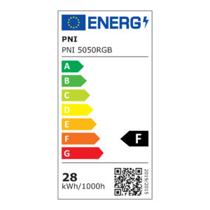 PNI 5050RGB LED juosta su nuotolinio valdymo pulteliu, 5 metrų ilgio, 230 V maitinimo šaltinis, reguliuojamas ryškumas, šviesos efektai, 300 5050 LED lempučių - Image 11