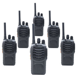 6 nešiojamų radijo stotelių rinkinys PNI PMR R40 PRO, komplekte baterijos, įkrovikliai ir ausinės - Image 3