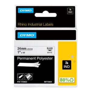 DYMO 1734523 etikečių juostelė Juoda ant baltos - Image 1