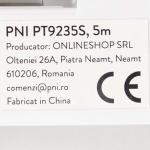 Užuolaidų bėgelis, karnizas PNI PT9235S, ilgis 5m, suderinamas su išmaniuoju varikliu PNI SafeHome PT923 - Image 11