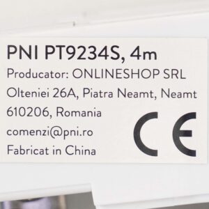 Užuolaidų bėgelis, karnizas PNI PT9234S, ilgis 4m, suderinamas su išmaniuoju varikliu PNI SafeHome PT923 - Image 11