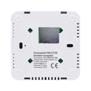 Išmanusis termostatas PNI CT36 belaidis, su WiFi, valdymu internetu, šiluminėms elektrinėms, APP TuyaSmart - Image 8