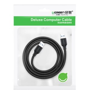 Ugreen USB 2.0 laidas (kištukas) – USB 2.0 (kištukas) 1 m juodas (US128 10309) - Image 5
