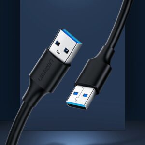 Ugreen USB 2.0 laidas (kištukas) – USB 2.0 (kištukas) 1 m juodas (US128 10309) - Image 2