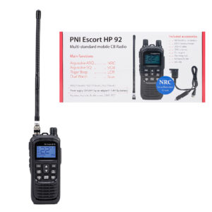 Nešiojama CB radijo stotelė PNI Escort HP 92, daugiastandartė, 4W, 12V, AM-FM, NRC, Dual Watch, Roger Beep, reguliuojamas ASQ SQ, VOX - Image 16