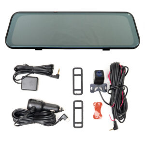 Automobilinis vaizdo registratorius PNI Voyager S2800 UHD 4K 170°, integruotas į galinio vaizdo veidrodėlį, 9.66 colio, IPS jutiklinis ekranas, parkavimo stebėjimas, G-sensorius, „micro SD“ kortelės lizdas, USB-C, GPS funkcija, „Wi-Fi“, valdymas programėle, pridedama galinio vaizdo kamera „Full HD“ - Image 9