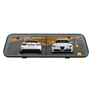 Automobilinis vaizdo registratorius PNI Voyager S2800 UHD 4K 170°, integruotas į galinio vaizdo veidrodėlį, 9.66 colio, IPS jutiklinis ekranas, parkavimo stebėjimas, G-sensorius, „micro SD“ kortelės lizdas, USB-C, GPS funkcija, „Wi-Fi“, valdymas programėle, pridedama galinio vaizdo kamera „Full HD“ - Image 10