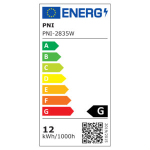 LED juosta PNI 2835W, šaltai balta, IP20, silikoninė, 5 metrų ilgio, jutiklinis mygtukas, maitinimo šaltinis 230V, reguliuojamo ryškumo, 300 LED 2835 - Image 11