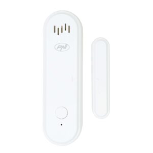 PNI Safe House HS301 magnetinis kontaktas su „Wi-Fi“, skirtas durų/langų stebėjimui per „Tuya Smart“ programėlę, 80 dB garsinis signalas, integruotas garsiakalbis, reguliuojamas garsumas, įjungimo/išjungimo funkcija, 3V maitinimo šaltinis - Image 9