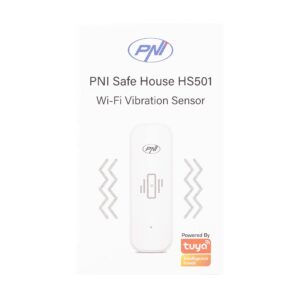 PNI SafeHouse HS501 vibracijos jutiklis su „Wi-Fi“, suderinamas su „Tuya“ programa, 3V maitinimo šaltinis - Image 10