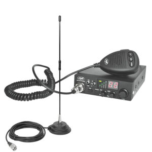 CB radijo stotelės komplektas PNI Escort HP 8000L ASQ + CB antena PNI Extra 40 su magnetu