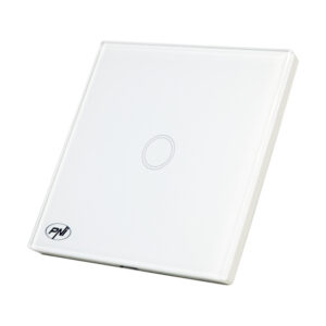 PNI SH101 stiklinis jutiklinis jungiklis, baltas su LED indikatoriumi - Image 10