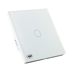 PNI SH101 stiklinis jutiklinis jungiklis, baltas su LED indikatoriumi - Image 11