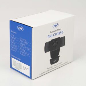 PNI CW1850 „Full HD“ internetinė kamera, USB jungtis, tvirtinimo spaustukas, integruotas mikrofonas - Image 11