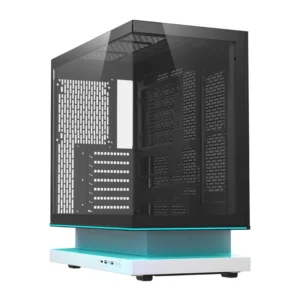 DarkFlash F1 ATX kompiuterio korpusas + 6 ventiliatoriai (baltas) - Image 3