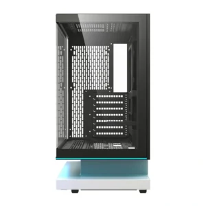 DarkFlash F1 ATX kompiuterio korpusas + 6 ventiliatoriai (baltas) - Image 4