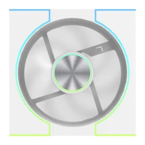 Ventiliatorius Darkflash DM8 LINE (baltas) - Image 3