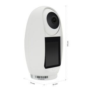 PNI IP733 3MP vaizdo stebėjimo kamera, dvipusis garso ir vaizdo ryšys, su Bluetooth SOS iškvietimo mygtuku, ekranu, kūdikio stebėjimo funkcija - Image 3