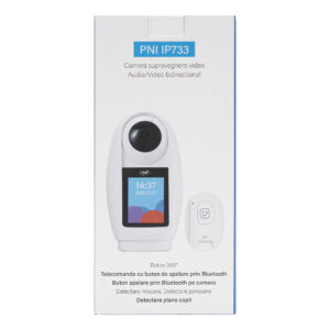 PNI IP733 3MP vaizdo stebėjimo kamera, dvipusis garso ir vaizdo ryšys, su Bluetooth SOS iškvietimo mygtuku, ekranu, kūdikio stebėjimo funkcija - Image 4
