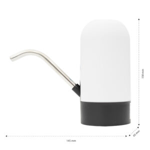 2 vnt. elektrinis vandens butelio siurblys PNI WD100, įkraunamas per USB-C, 800 mAh baterija, galia 4W - Image 2