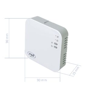 Išmanusis termostatas PNI CT40 PRO belaidis, su WiFi, valdymu internetu, šildymo sistemoms, TuyaSmart APP - Image 5